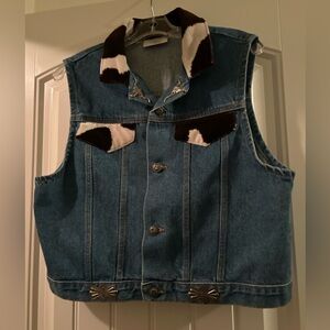 Vintage Elizabeth Collier Western Vest